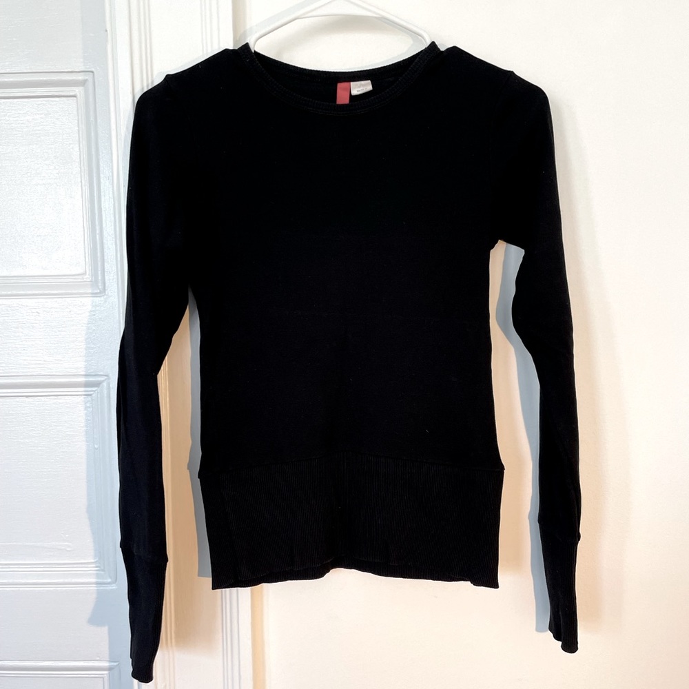 Black H&M Cotton Pullover